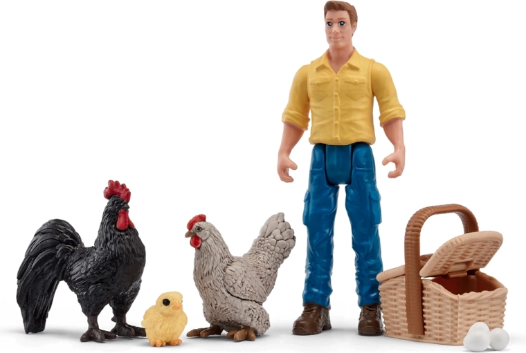Schleich Cackling Flock