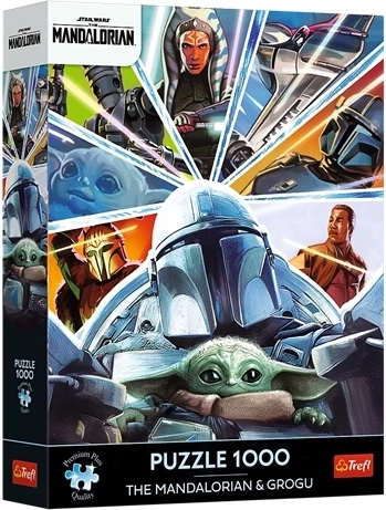 Пъзел Premium Plus 1000 части The Mandalorian: Заедно по пътеката
