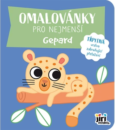 Coloring Book for Toddlers – Cheetah