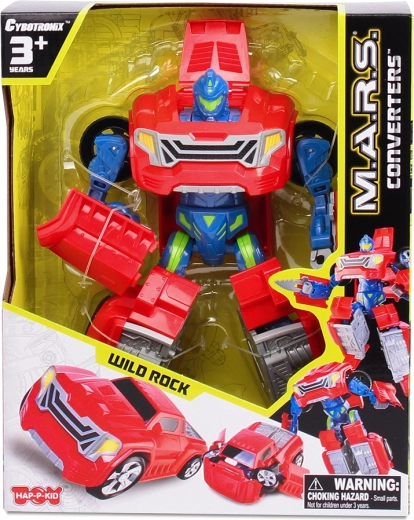Transformable Robot M.A.R.S Converters Wild Rock Figure
