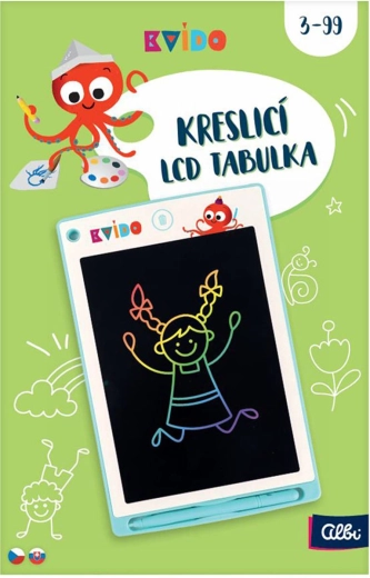 ALBI Kvído Green LCD Drawing Tablet