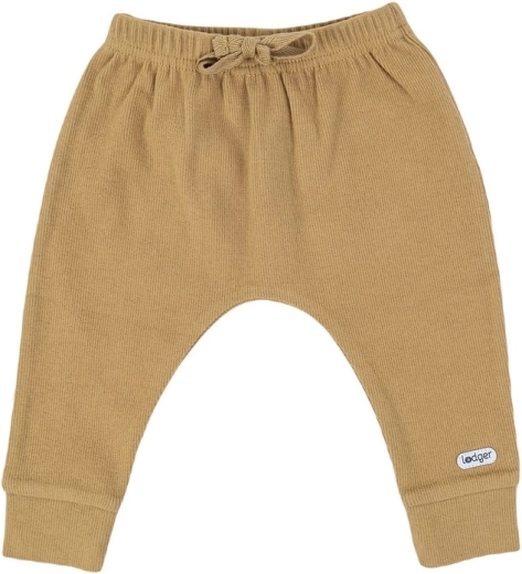 Детски джогър панталон Lodger Nomad rib Honey, размер 62