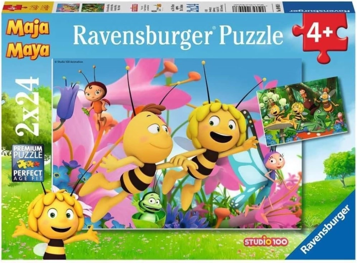 Ravensburger puzzle Maya the Bee 2x24 pieces