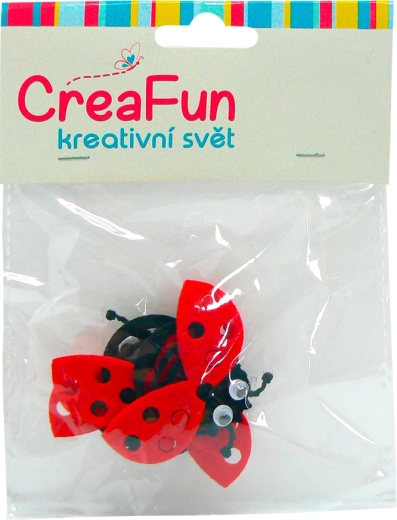 Colorful ladybugs for kids, set of 4 pcs (5.8 × 4 cm)