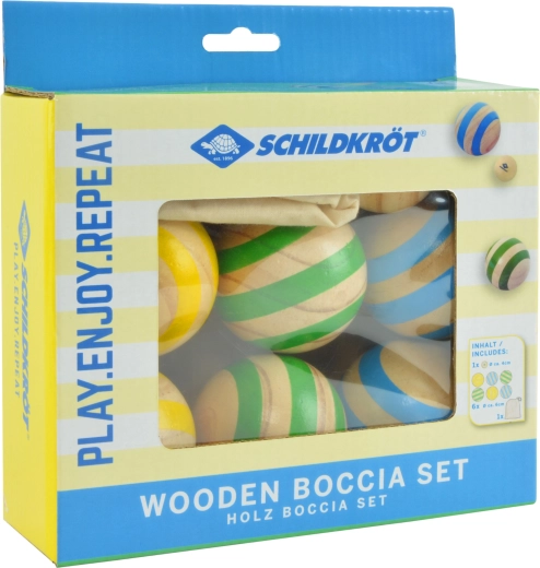 Schildkröt boccia дървен комплект