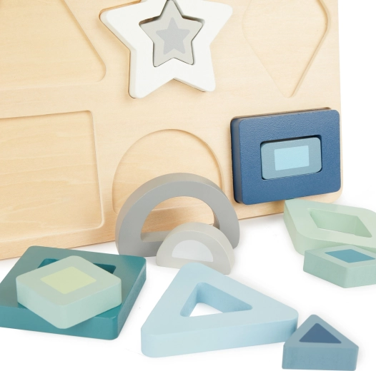 Bieco Wooden Shape Sorter Puzzle