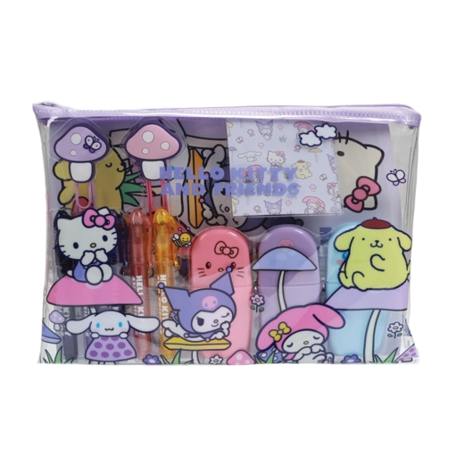 Hello Kitty и приятели – голям училищен комплект с мотив Mushroom
