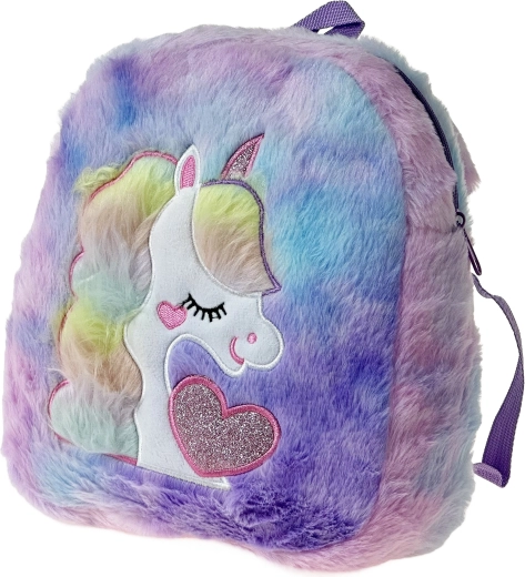 Plush backpack