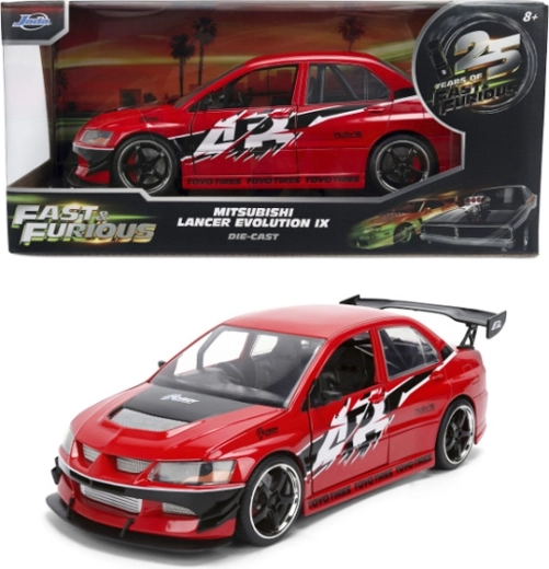Jada Toys Fast & Furious Mitsubishi Lancer Evolution IX 2006 метален модел 1:24 - 1 брой