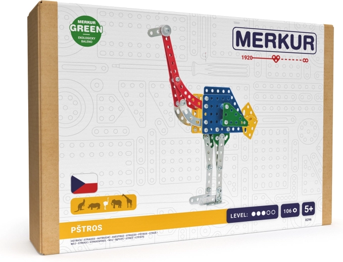 Merkur Zoo – щраус, 106 части