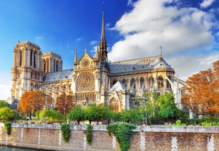 Bluebird puzzle Notre-Dame Cathedral 1000 pieces
