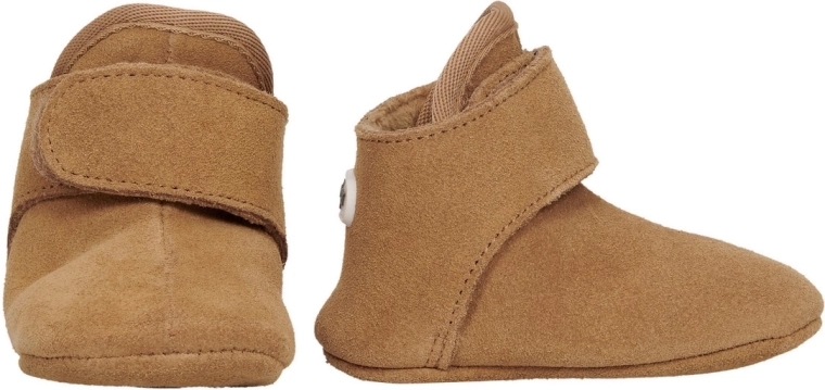Кожени пантофки Lodger Walker Basic в цвят Cognac 3–6 месеца