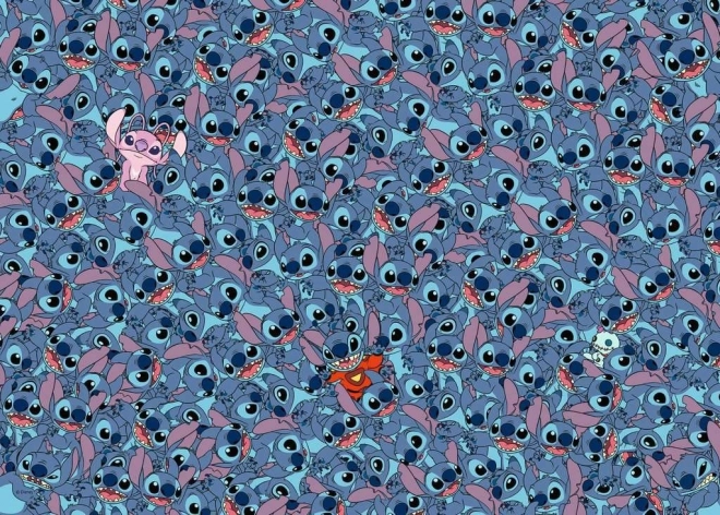 Пъзел 1000 части DISNEY Stitch Challenge RAVENSBURGER