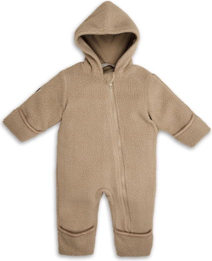 Lodger winter snowsuit Teddy beige 0–3 months