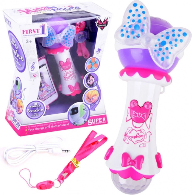 Детски караоке микрофон с запис и MP3 – Микрофон