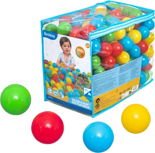 Цветни топки за игра BESTWAY Splash & Play 250 бр.