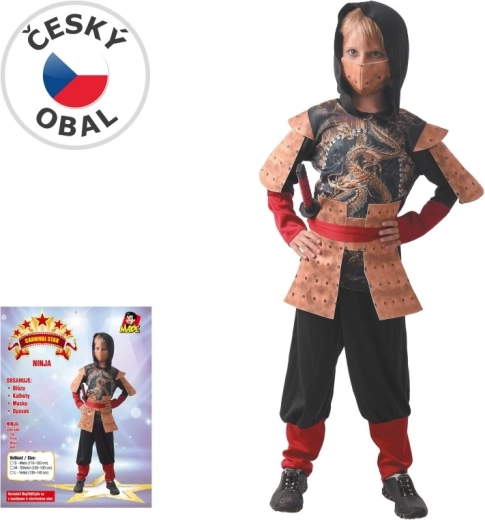 Children's Carnival Ninja Costume 130–140 cm