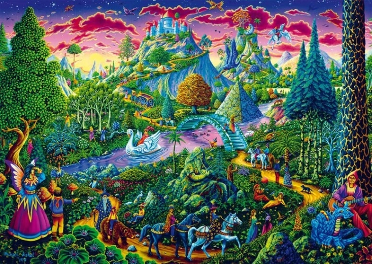 Puzzle Fantastic Fairy-Tale World 1000 Pieces SCHMIDT
