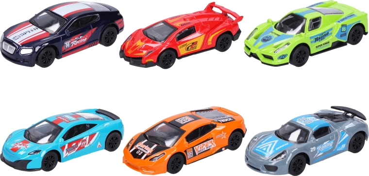 Pull-back toy car 10 cm 1:43