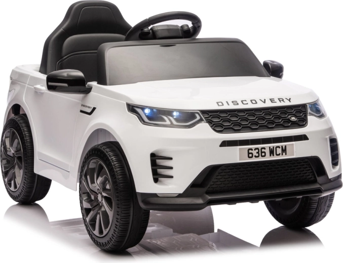 Електрическа количка LAND ROVER Discovery, бяла