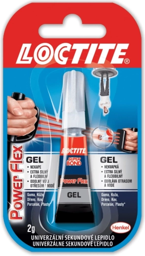 Секундно лепило LOCTITE Super Bond Power Flex Gel 2 g
