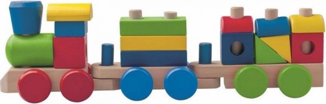 Дървено сглобяемо товарно влакче WOODY