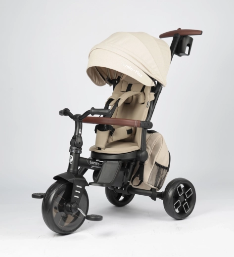 Qplay триколка Comfo max 7в1 бежова