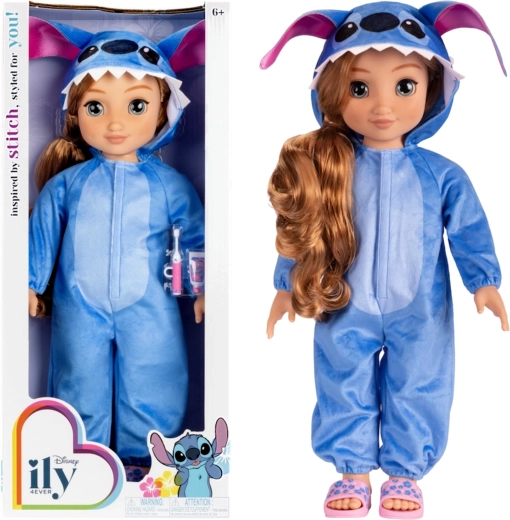 Disney ily 4EVER Stitch Doll 45 cm with Long Hair