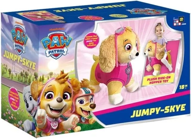 Plush bouncing dog Skye Paw Patrol