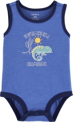 CARTER'S sleeveless bodysuit chameleon - 1 piece – 6m