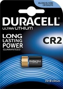 Литиева батерия CR2 3 V DURACELL за фотоапарати