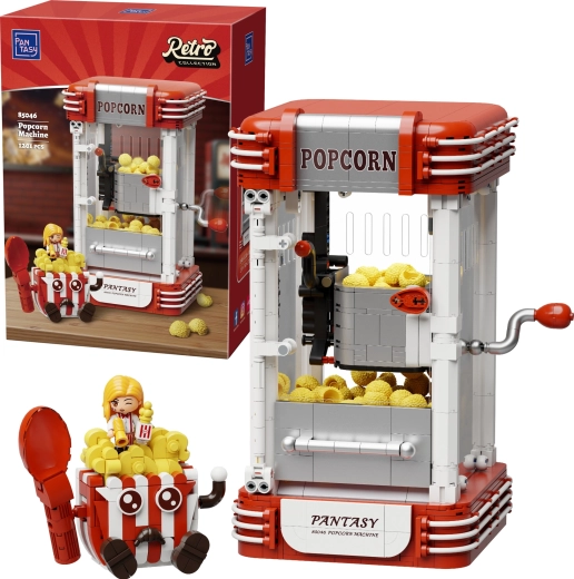 Pantasy Retro building set – popcorn machine