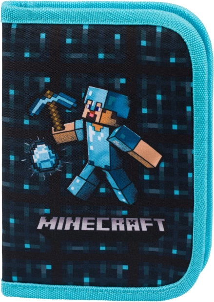 Ученически несесер Minecraft с мотив на синя брадва