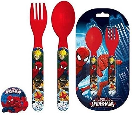 Пластови прибори Spiderman - 1 брой