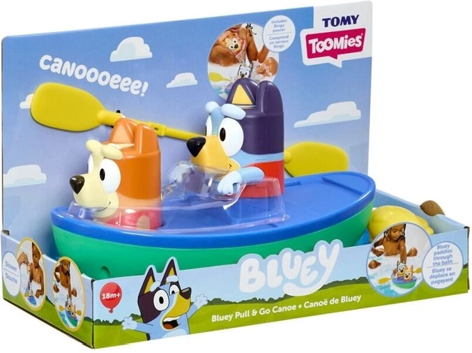 TOMY Toomies Bluey каяк с гребла за ваната