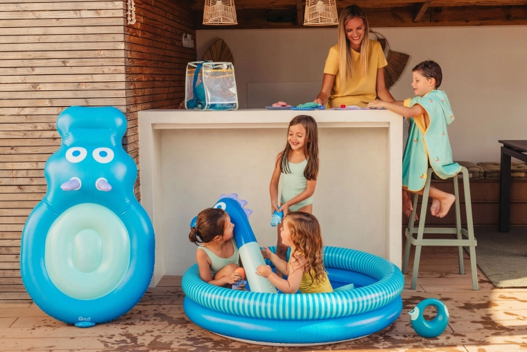 Quut inflatable paddling pool Ocean Road 120 cm