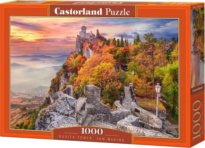 Пъзел Кула Гуаита, Сан Марино, 1000 части
