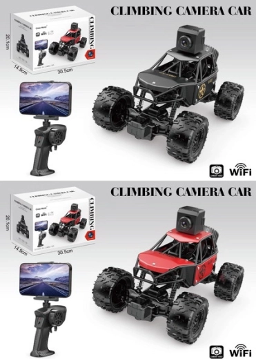 STAR Red RC Off-Road Crawler with WiFi Camera