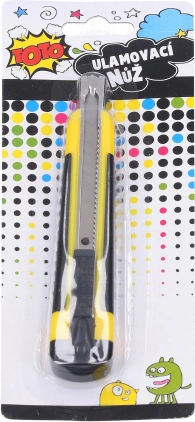 Счупващ се нож с ергономична дръжка 9 мм