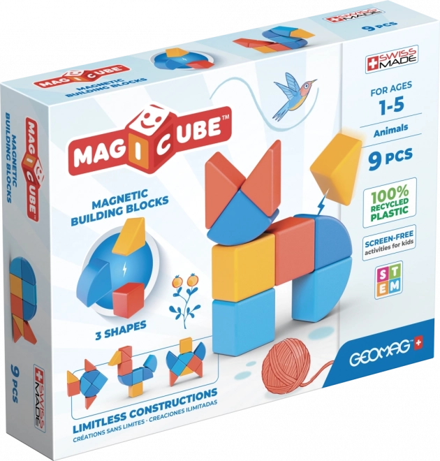 Geomag magicube shapes – магнитен конструктор 9 части