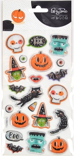 Gel Halloween 3D Stickers Mix