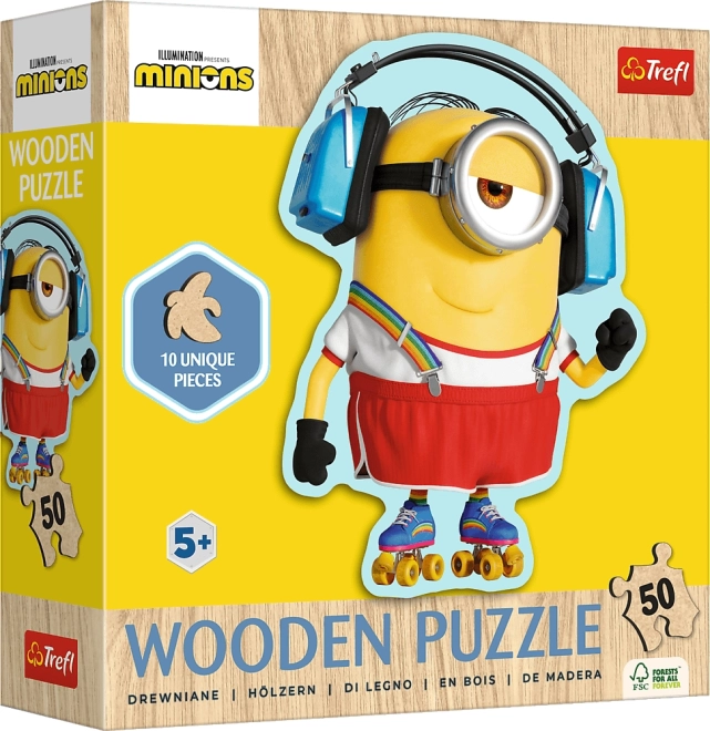 Дървен пъзел 50 части MINIONS / АЗ, ПРОСТАКЪТ 4