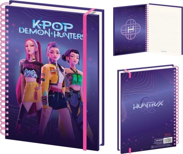 Блок A4 K-pop Demon Hunters Huntrix