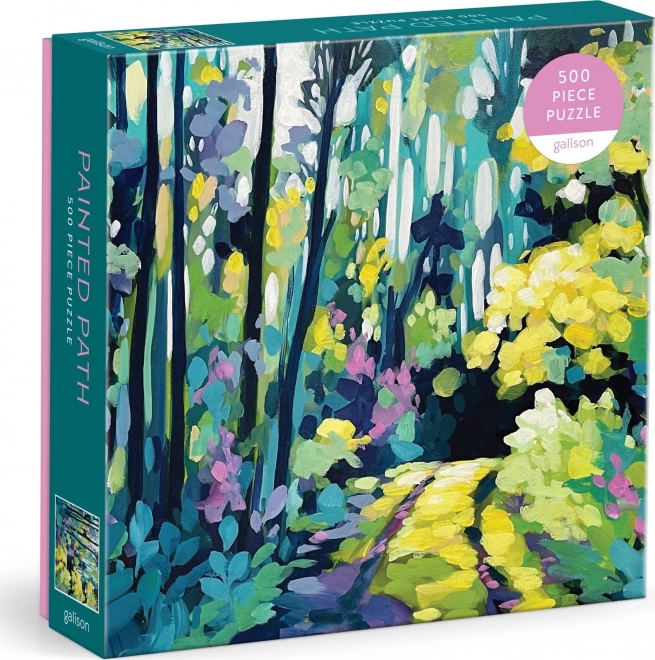Painted Path Puzzle by Clair Bremner 500 Pieces