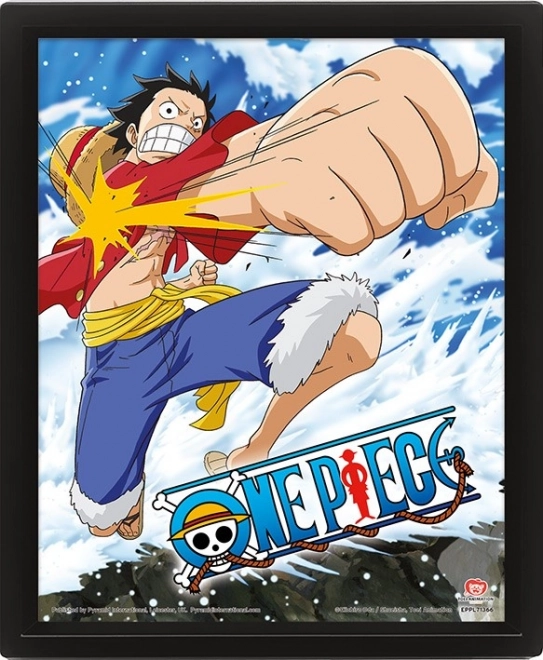 3D Picture One Piece Gum Gum Pistol
