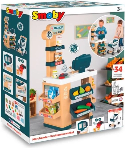 Детски супермаркет с електронна каса