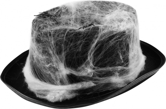 Хелоуинска шапка с паяжина и паяци