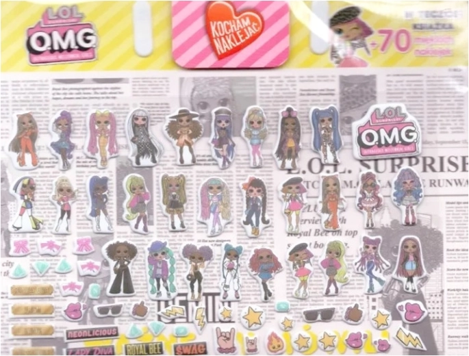 L.O.L. Surprise I Love Sticking Stickers