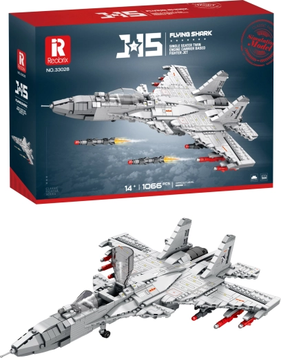 J-15 Fighter Jet Building Set – 1066 Pieces