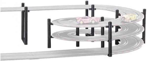 Banking supports for slot car tracks GO!!!, GO!!! Plus and Digital 143